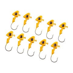 Jighead - Zoka - Kurşunlu Olta İğnesi - (XH-A 07) - Sarı - 6 Gr - 10 Adet