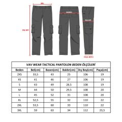 Taktikal Outdoor Erkek Pantolon - Vav Hidden 11 Bej