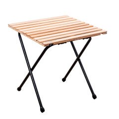 4 Adet Katlanır Kamp Sandalyesi ve Masa Seti - Rock - Haki / Portakal - Bardaklıklı - 140 KG
