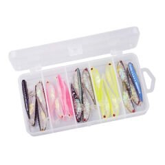 Silikon Sahte Balık Yem Seti - Spro - 9cm - Kira Bait (4870-1600)
