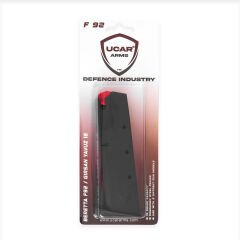 F92 Siyah 18'li Tabanca Şarjörü (BERETTA F92 / YAVUZ 16)