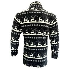 Polar Sweatshirt - Thermoform - Fermuarlı - Lacivert