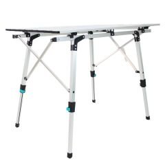 Katlanabilir Alüminyum Kamp Masası - Akordion - Madfox Moonlite -Silver - 546248