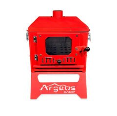 Argeus Konteyner ve Kamp Sobası Kırmızı (ARG-004)