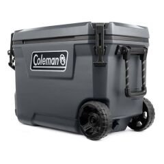 Soğutucu Buzluk - Coleman - Convoy Wheeled 65 QT Tekerlekli - 61.5 lt-Dark Storm