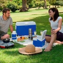 Soğutucu Buzluk Set - Coleman - 3-Piece Cooler Combo 48 QT - 45.4 lt - Mavi
