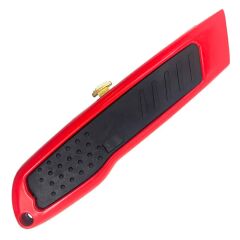 WORKPRO WP213005 Alüminyum Gövde Geri Çekilebilir Rötuş Maket Bıçağı + 3 Adet Yedek Bıçak