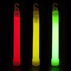 6'' Kimyasal Işık Çubuğu - Kırmızı - 15 cm - Argeus Glow Stick