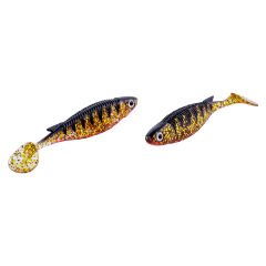Silikon Sahte Balık - 10g 100mm - Fishack PredatorX - UV Boyalı - Lava