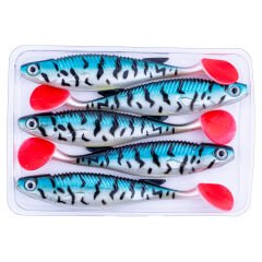 Silikon Sahte Balık - 10g 100mm - Fishack PredatorX - Grim