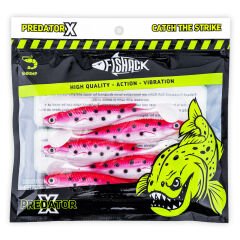 Silikon Sahte Balık - 10g 100mm - Fishack PredatorX - Dotty