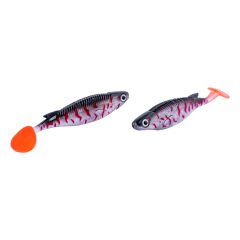 Silikon Sahte Balık - 10g 100mm - Fishack PredatorX - UV Boyalı - Venom