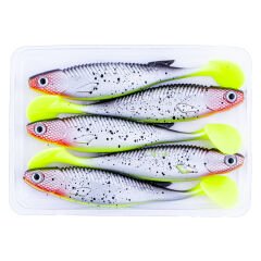 Silikon Sahte Balık - 10g 100mm - Fishack PredatorX - UV Boyalı - Blade