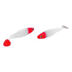 Silikon Sahte Balık - 10g 100mm - Fishack PredatorX - UV Boyalı - Redhead