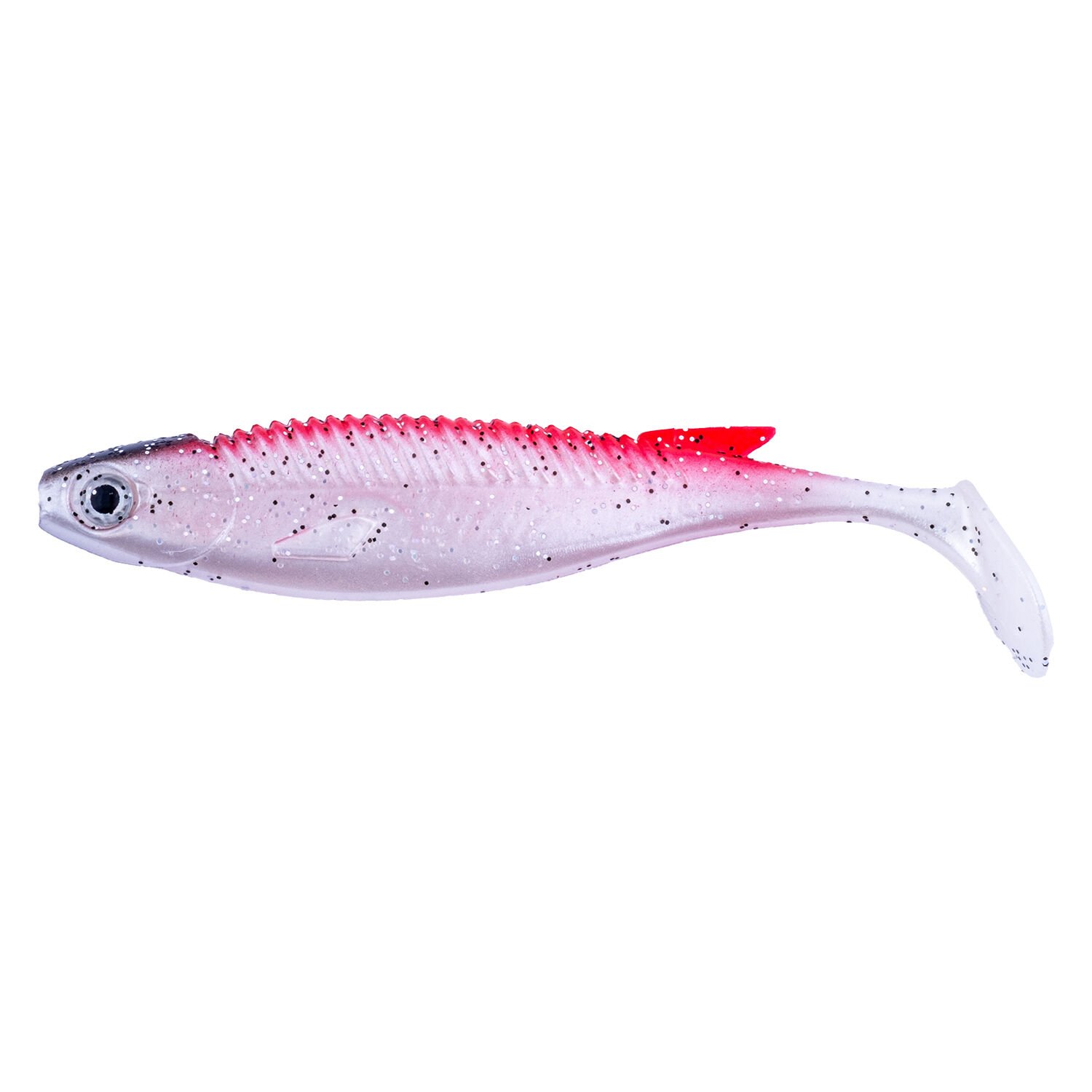 Silikon Sahte Balık - 10g 100mm - Fishack PredatorX - Chrome