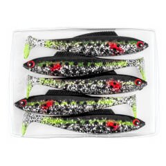 Silikon Sahte Balık - 4,5g 85mm - Fishack PredatorX - UV Boyalı - Fleck