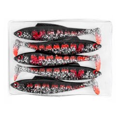 Silikon Sahte Balık - 4,5g 85mm - Fishack PredatorX - UV Boyalı - Spark