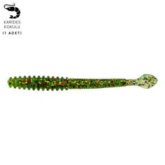 Silikon Sahte Kurt Yem - 2,2g 87mm - Fishack Wormix - Jungle