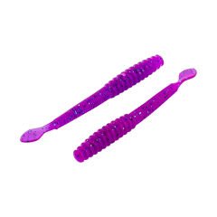 Silikon Sahte Kurt Yem - 2,2g 87mm - Fishack Wormix - Purple - UV Silikon