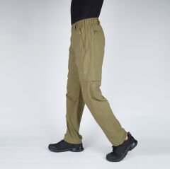 Taktikal Outdoor Pantolon - Kargo Cepli - Rogue Convertible - Şort - Haki