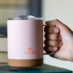 Çelik Mug Termos - Igloo - Cork - 350ml - Somon - 205696