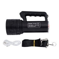 Şarj Edilebilir Zoomlu El Feneri - Wison - 5500 Lümen - 55 Watt
