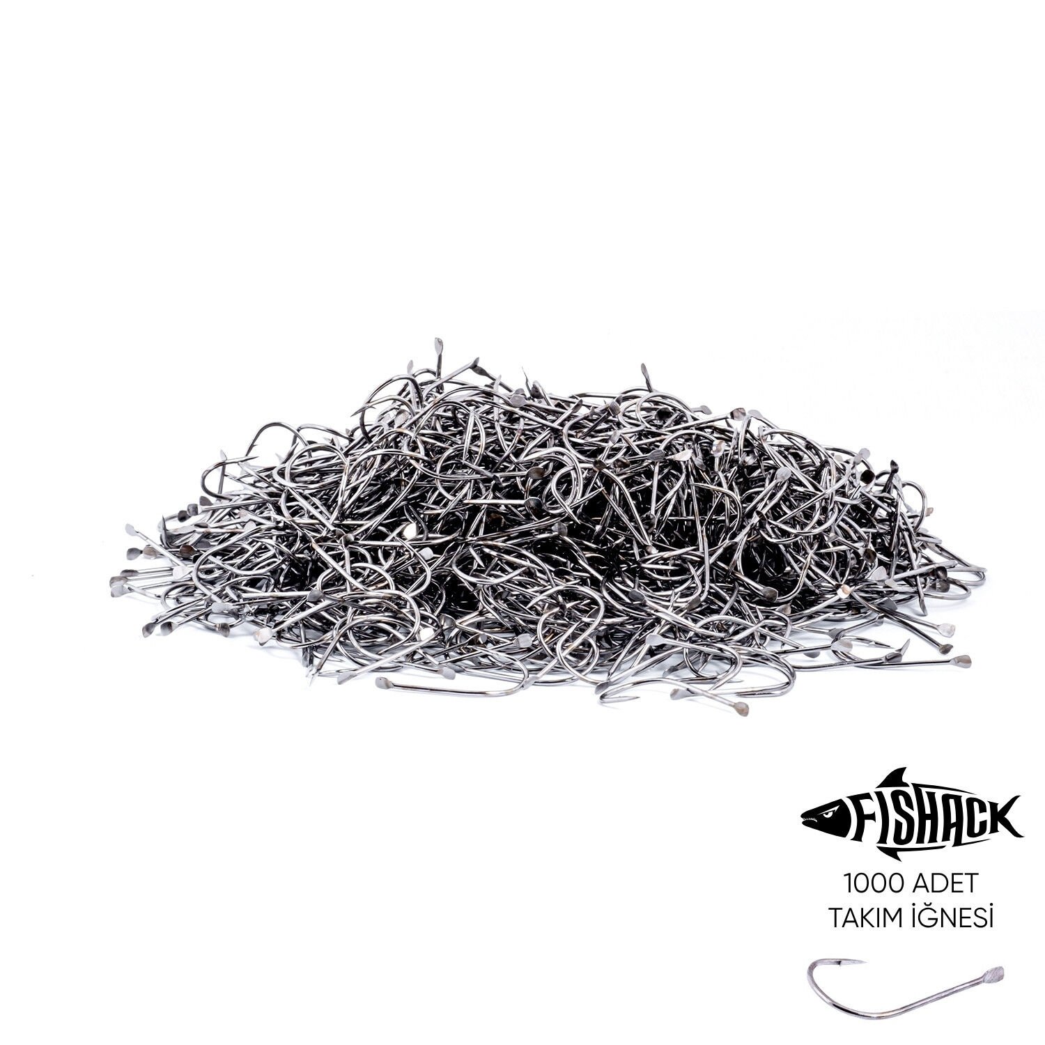 Olta İğnesi - Fishack 505 - No: 3  (1000'li Paket)