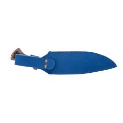 Kamp Bıçağı - Av Bıçağı - 28 cm - Deri Taşıma Kılıflı - Lazoğlu - Verzalit Saplı