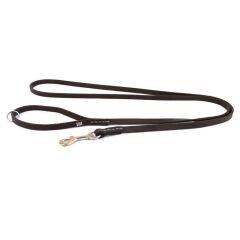 Doggie Yağlı Derili Eğitim Gezdirme Tasması Kahve 1.1*150 cm (YEGT11 S)