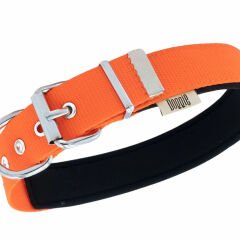 Doggie Konfor Dokuma Boyun Tasması Turuncu 3.0*47-55 cm (DSBT-3010 L)