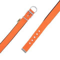 Doggie Konfor Dokuma Boyun Tasması Turuncu 3.0*47-55 cm (DSBT-3010 L)