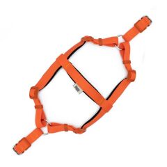 Doggie Konfor Dokuma Ronin Göğüs Tasması Turuncu 2.0*45-55 cm (DSGT M)