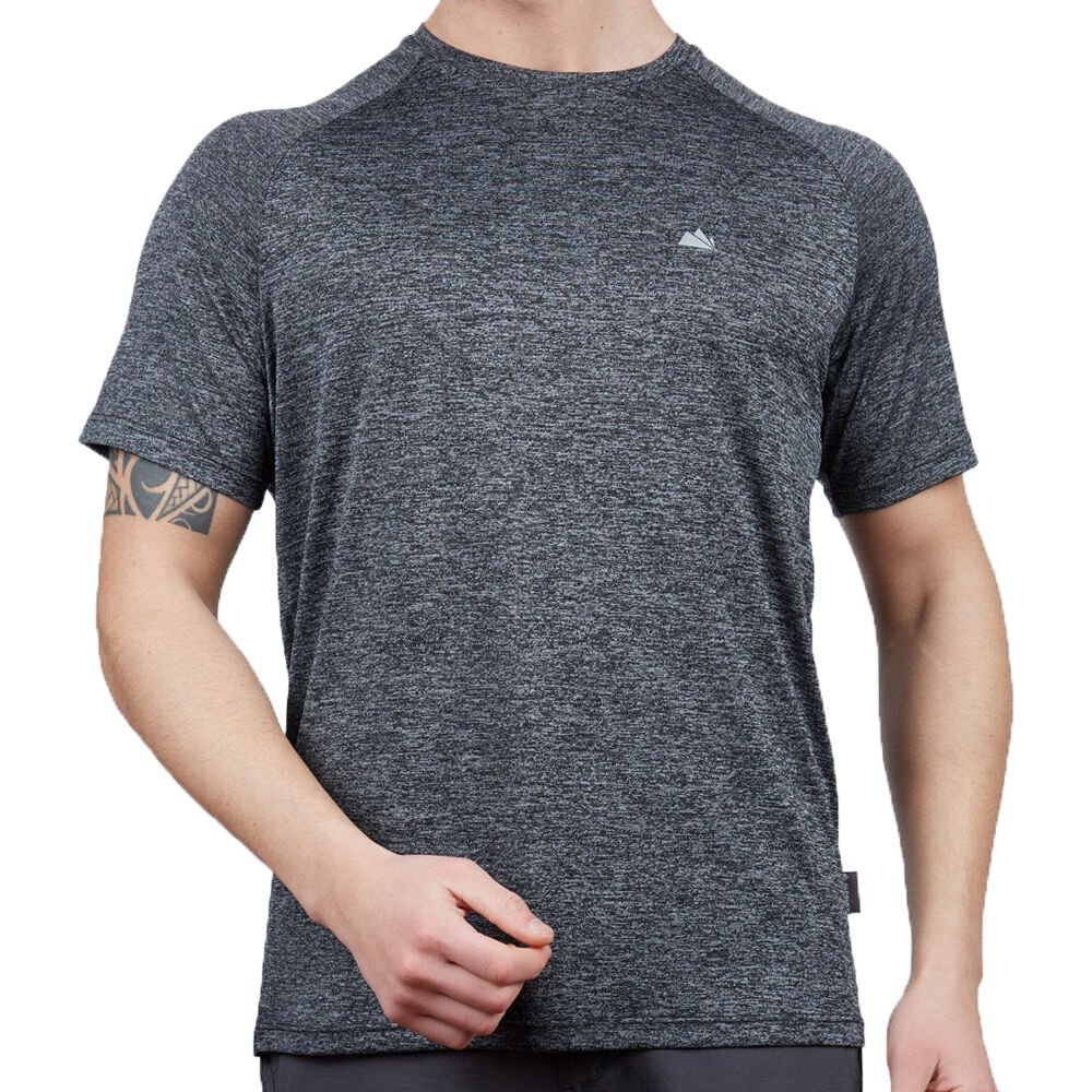 Spor Erkek Tişört - Terletmez Kumaş - Speedwick Move - Gri