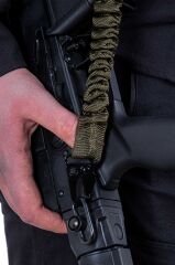 Tüfek Askı Kayışı - Savage - Çift Nokta Yaylı - Tactical - Haki
