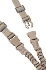 Tüfek Askı Kayışı - Savage - Üç Nokta Yaylı - Tactical - Kum