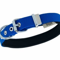 Doggie Konfor Dokuma Kemikli Boyun Tasması Royal Blue 2.0*35-40 cm (DSBT-2062 M)