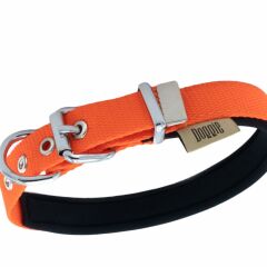 Doggie Konfor Dokuma Boyun Tasması Turuncu 2.0*30-35 cm (DSBT-2010 S)