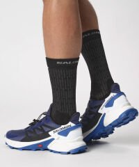 Salomon Supercross 4 Erkek Koşu Ayakkabısı - Blue Print/Black/Lapis Blue