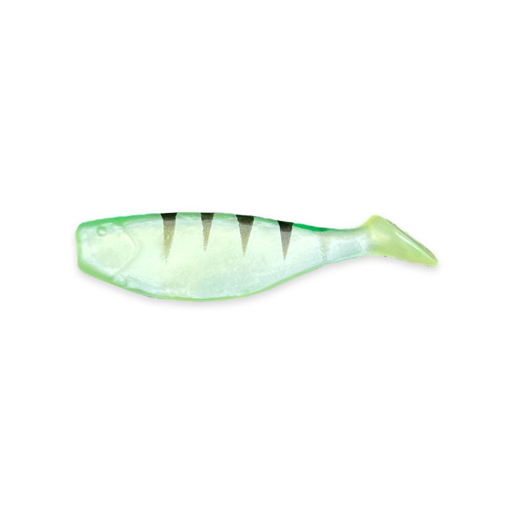 Silikon Sahte Balık Yem - Savex Bongo - 8cm - Yeşil Kaplan (17080-P010)