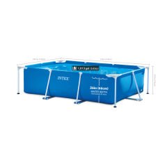 Aile Havuzu - Intex - Dikdörtgen Prefabrik - 300 x 200 x 75 cm (28272)