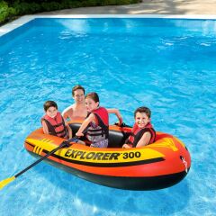 Şişme Bot Seti - Intex - Explorer 300 - 211cm - 2 Kişilik (58332)