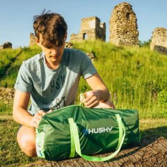 Bizam Plus 2 Kişilik Çadır - Yeşil - Husky
