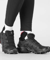 Salomon Speedcross 6 Kadın Koşu Ayakkabısı - Black/Black/Phantom