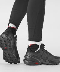 Salomon Speedcross 6 Kadın Koşu Ayakkabısı - Black/Black/Phantom