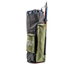 Euro Fish Kamış Çantası Boru Tipi Haki-Siyah 80 cm (38006)