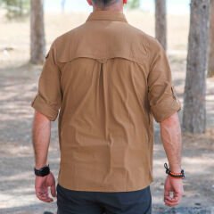 Loç Outdoor Tactical Erkek Gömleği Kum