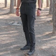 Erkek Outdoor Pantolon - Tactical - Siyah