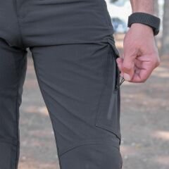 Erkek Outdoor Pantolon - Tactical - Siyah
