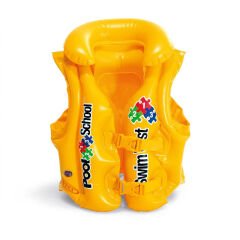 Çocuk Can Yeleği - Intex - Yakalı - Sarı (58660)