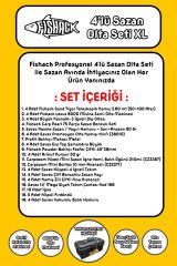 Tam Takım Sazan Olta Seti - 4'lü Set - XL - 3.60MT/50-100GR